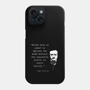 Words have no power to impress Phone Case