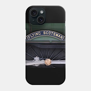 The Nameplate on LNER Class A3 4472 Flying Scotsman Phone Case