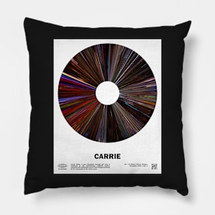 Carrie Warp Barcode Movie Pillow