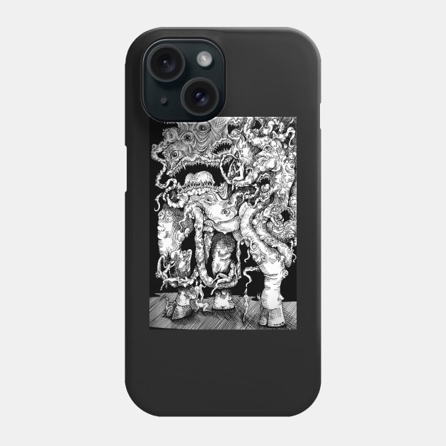 Shub Niggurath Phone Case by HintermSpiegel