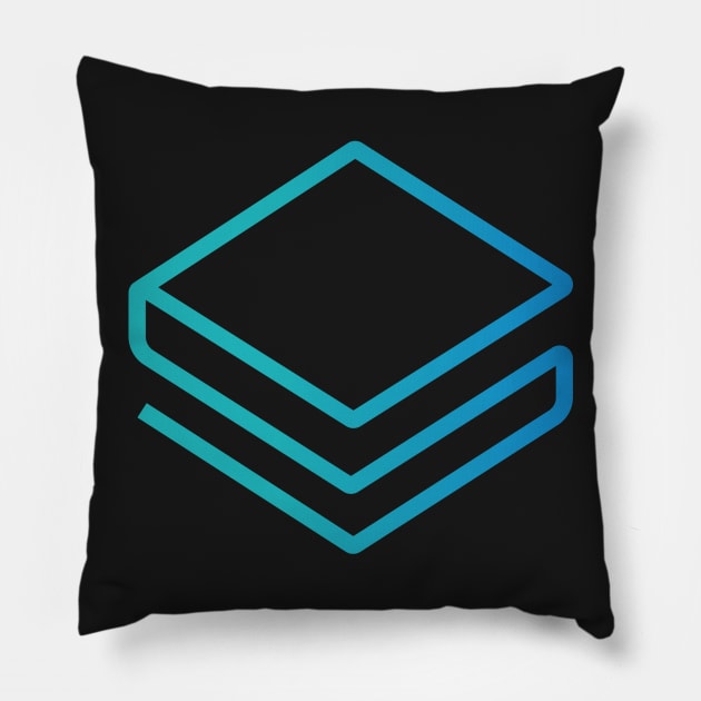 Stratis (STRAT) Crypto Pillow by cryptogeek