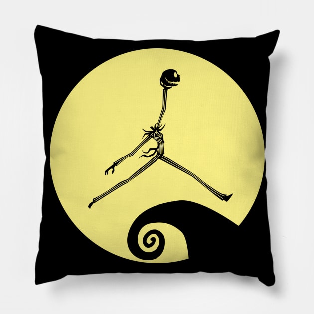 Air Jack Pillow by DeepDiveThreads