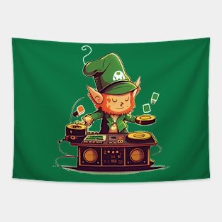 leprechaun dj Tapestry