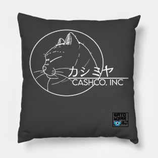 CashCo. Inc (White Linework)) Pillow