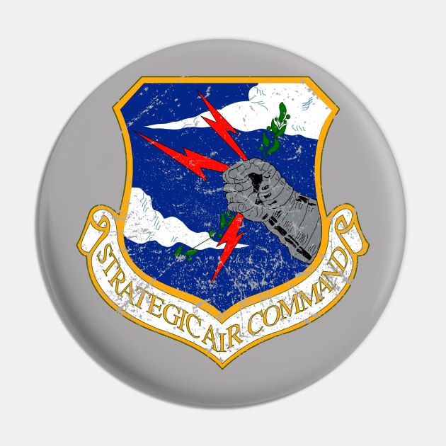 Strategic Air Command - Small Color Logo Pin by Wykd_Life