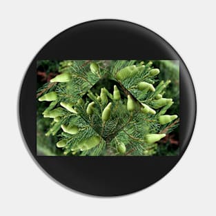 Lobelia in Green Pin