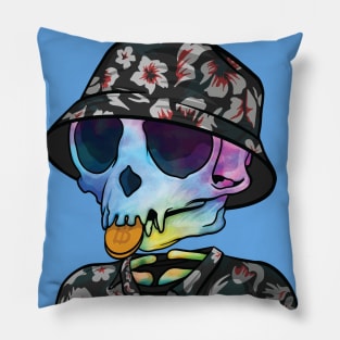 Bitcoin - Tamarin Skull Pillow