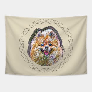 Pomeranian Tapestry