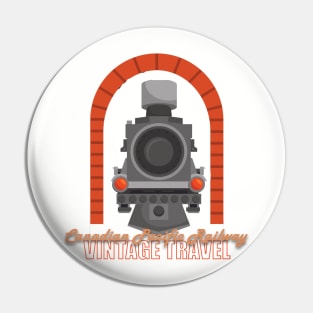 Canadian Pacific Railway - Vintage Travel Pin