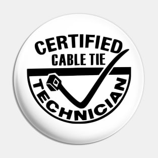 Cable tie technician Pin