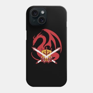 Dragon Killer Achievement Symbol from Chillin' in Another World with Level 2 Super Cheat Powers or Lv2 kara Cheat datta Anime L2KCD-2 Phone Case