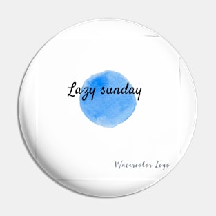 Lazy Sunday Pin