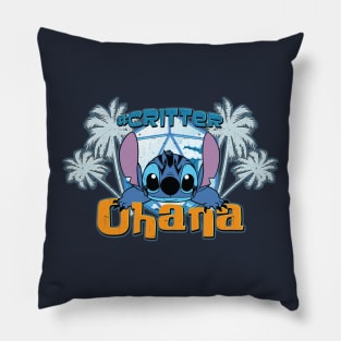 D&D Tee - #Critter Ohana Pillow