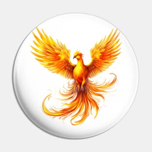 Majestic phoenix Pin