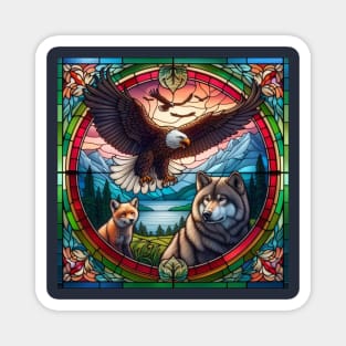 Beautiful Eagle Design . Magnet