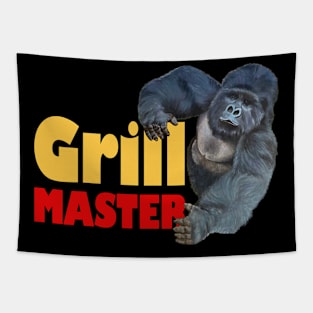 Strong Gorilla Grill Master Grill Party Summer Gift Tapestry