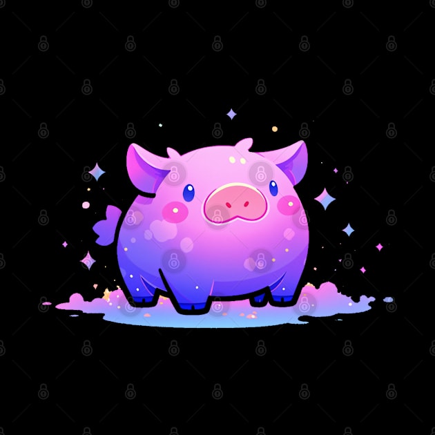 Kawaii Pig! by TheWombatsDen