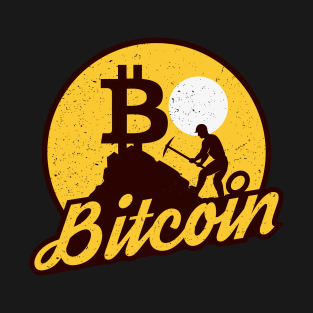 Bitcoin - Sunset - IN CRYPTO WE TRUST T-Shirt