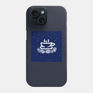 hot drink, tea, coffee, steam, technology, light, universe, cosmos, galaxy, shine, concept Phone Case