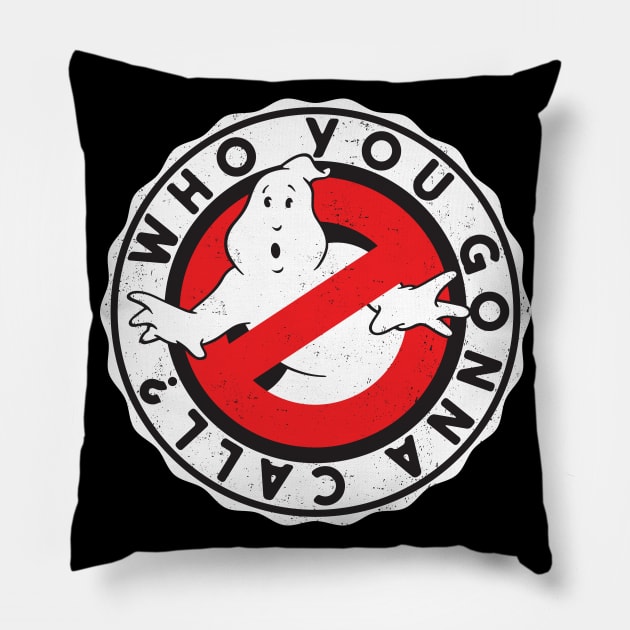 Ghostbusters Pillow by Durro