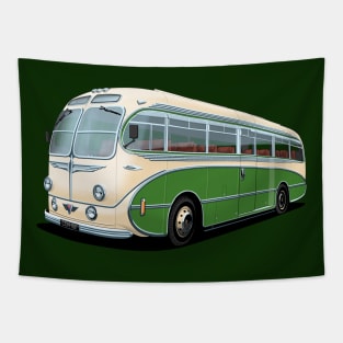 1952 AEC Regal Coach in white and green Tapestry