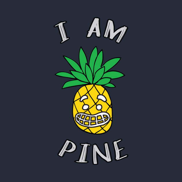 Funny Pineapple for Pineapple Lovers Pun Gifts by Arteestic