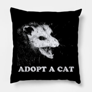 Adopt A Cat Pillow