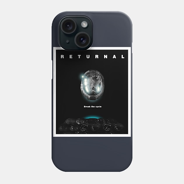 Returnal Poster Phone Case by dankdesigns