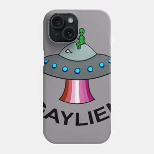 Lesbian Gaylien Pride Alien Phone Case