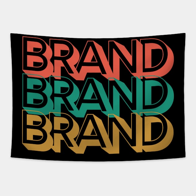 Retro Brand Tapestry by Rev Store