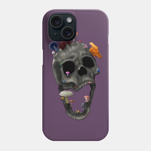 Poisonous Mushrooms Phone Case by Jarrodjvandenberg