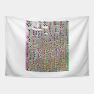 Sumerian Cuneiform Psychedelic Tapestry