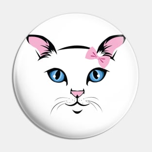 Beautiful Kitty Eyes Pin