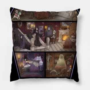 This House Is Haunted Pillow