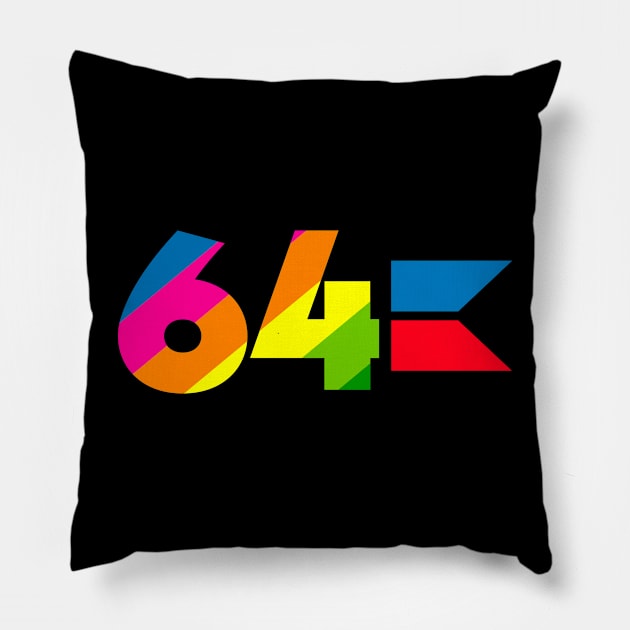 Commodore 64 - Version 6 Pillow by RetroFitted