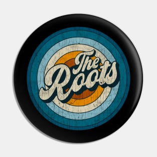 The Roots - Retro Circle Vintage Pin