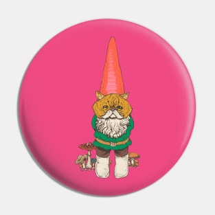 Persian Cat Gnomie Pin