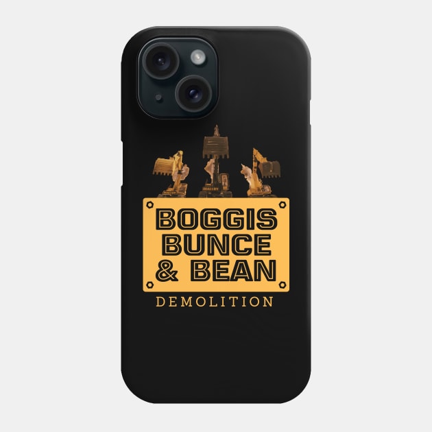 Boggis Bunce & Bean Demolition - Fantastic Mr. Fox Phone Case by Barn Shirt USA