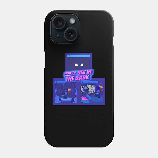 Lego Fortnite HOW TO SEE IN THE DARK! Phone Case by BURBS