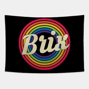 Brix - Retro Rainbow Style Tapestry