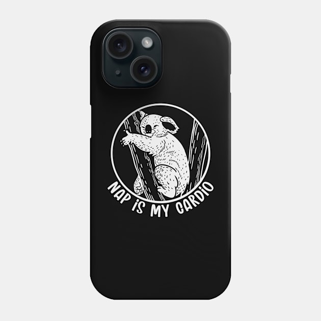 Nap is my Cardio Mono Phone Case by nickbeta