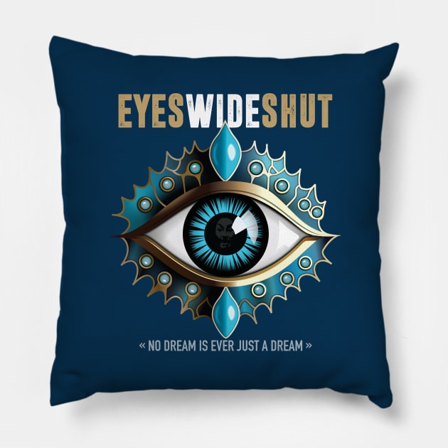 Eyes Wide Shut - Alternative Movie Poster Pillow by MoviePosterBoy