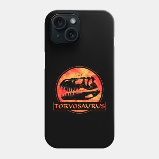 Torvosaurus Fossil Skull Phone Case