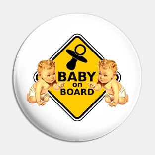 Baby on Board! Take good care of the little child. Pin