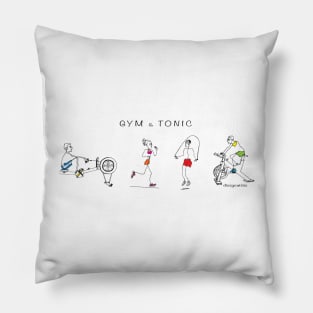 Gym and Tonic Pillow