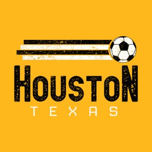 Houston Soccer Retro Vintage T-Shirt