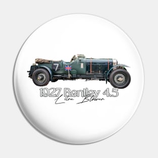 1927 Bentley 4.5 Litre Blower Pin