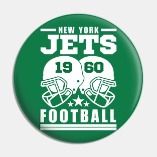 New York Jets 1960 American Football Retro Pin