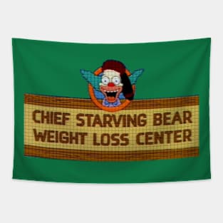 Chief Starving Bear Tapestry