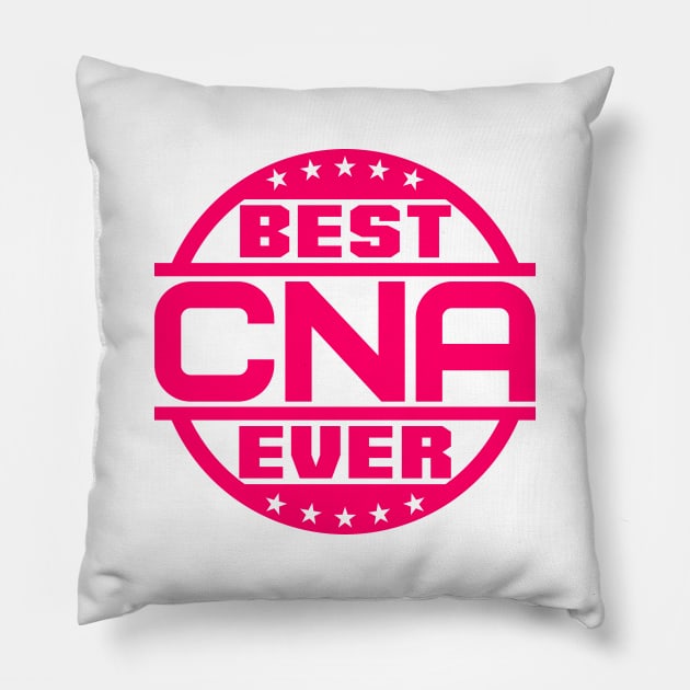 Best CNA Ever Pillow by colorsplash